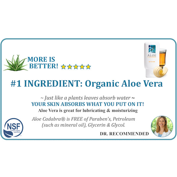 Aloe Cadabra Organic Lube 2.5 Oz