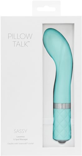 Pillow Talk Sassy G Spot Vibe W/swarovski Crystal