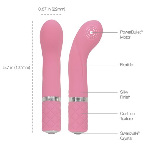 Pillow Talk Racy Vibe W/ Swarovski Crystal