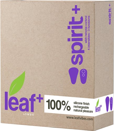 Leaf Spirit Plus Panty Vibe W/ Remote Purple