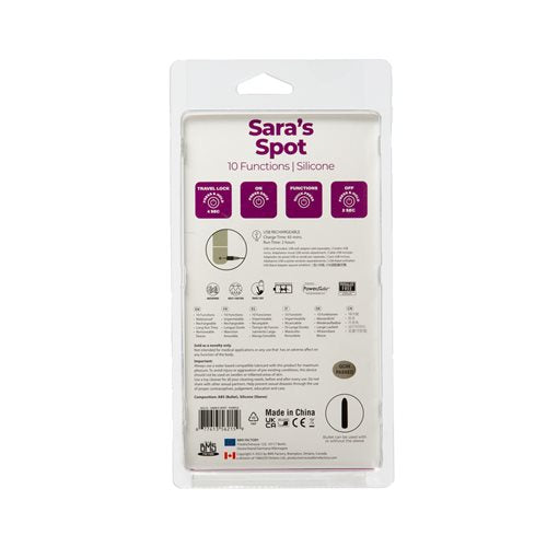 Powerbullet Saras Spot 4in 10 Function Bullet