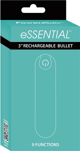 Power Bullet Essential 3.5in Rechargeable Bullet 12pc Display