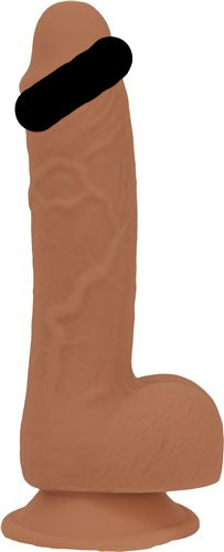 Addiction 100% Silicone Steven 7.5in Caramel