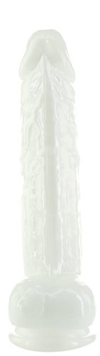 Addiction Pearl 7.5 Dong Pearl White Tpe W/ Bullet "