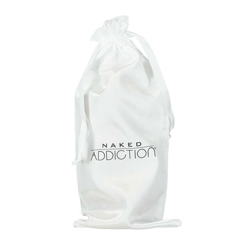 Naked Addiction 8in Rotating & Vibrating Dong Caramel