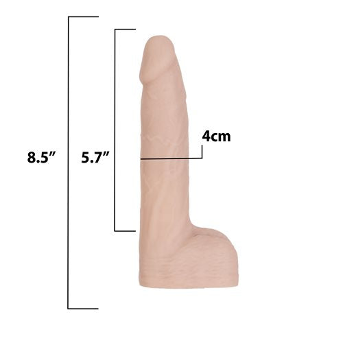 Naked Addiction 8.5in Maximum Thrusting & Vibrating Dong
