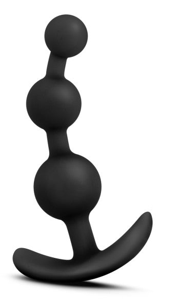 Anal Adventures Platinum Small Anal Beads Black