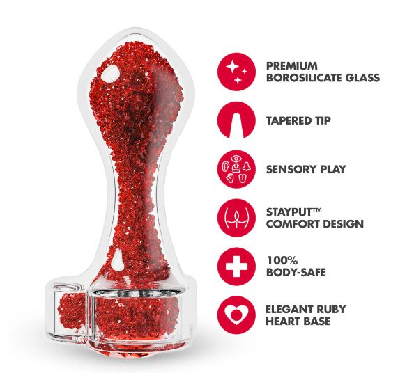 Oh My Gem Lustre Red