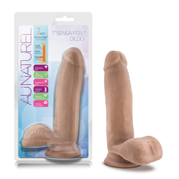 Au Naturel 7 Sensa Feel Dildo Latin "