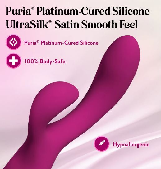 Quinn Rabbit Vibrator Burgundy