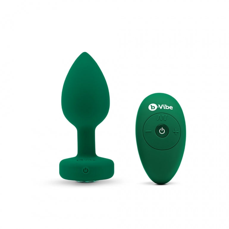 B Vibe Vibrating Jewel Plug