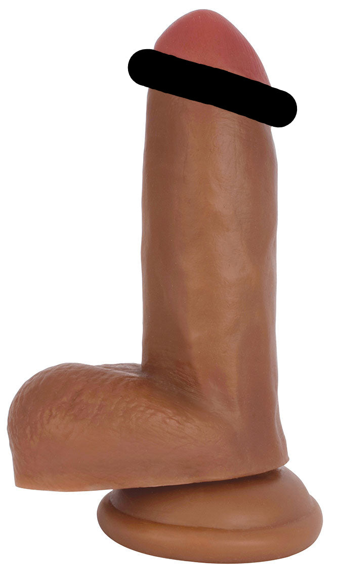 Jock Bareskin Latte Dildo W/ Balls