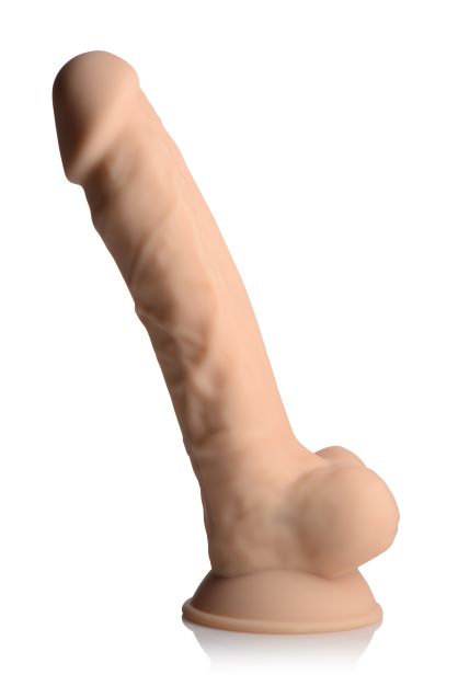Fleshstixxx 8in Vibrating Dildo W/ Balls