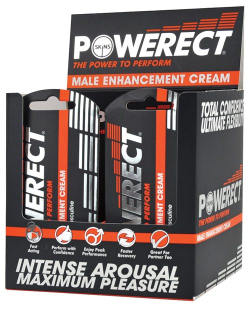 Skins Powerect Counter Top Display 36pc 5ml Foil Packs