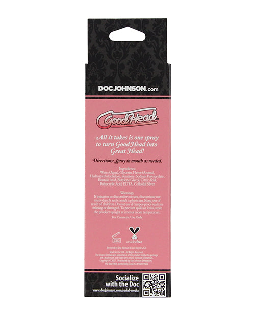 Goodhead Wet Head Dry Mouth Spray 2 Oz