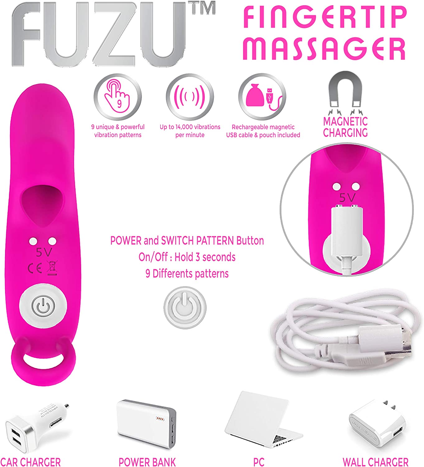 Fuzu Sensa Skin Activated Fingertip Vibe