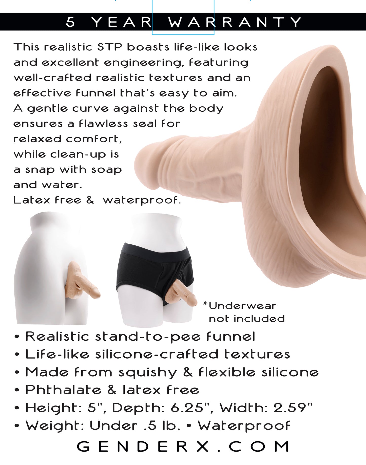 Gender X Stand To Pee Silicone