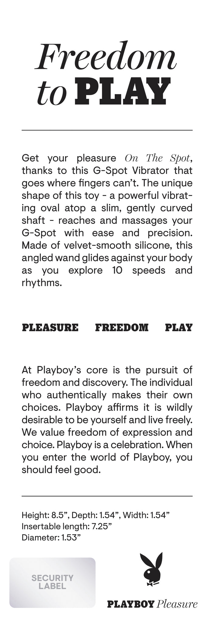 Playboy On The Spot
