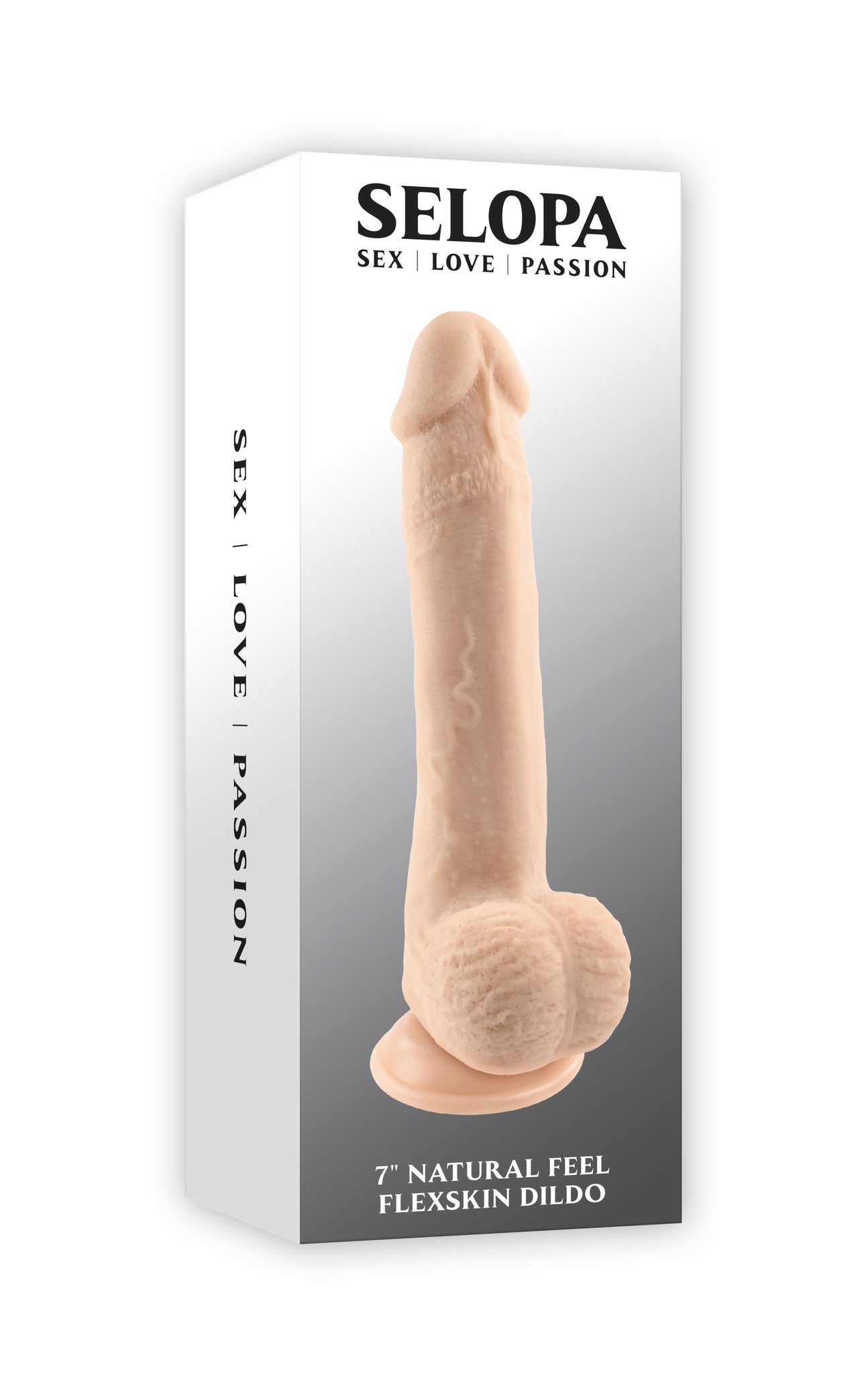 Selopa 7 In Natural Feel Flexskin Dildo