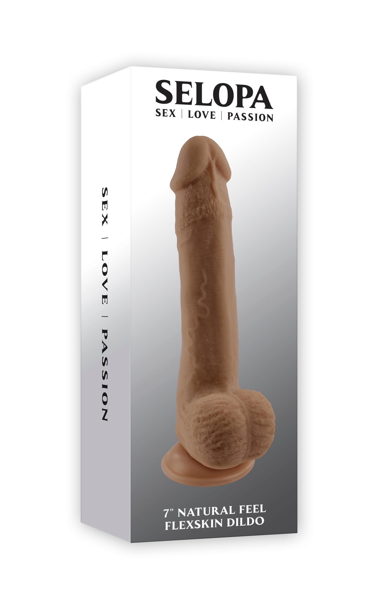 Selopa 7 In Natural Feel Flexskin Dildo