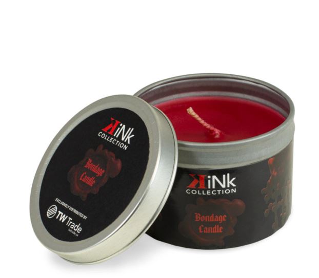 Kink Sensual Bondage Candle 4oz Red