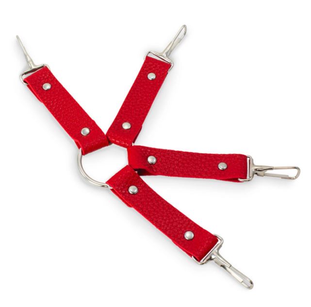 Kink Curious Beginner Bdsm Kit Red