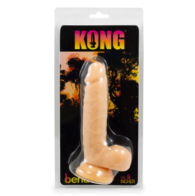 Kong Benderz Dual Density Dong 5in Flesh