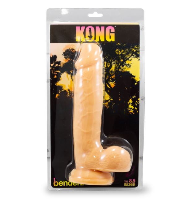 Kong Benderz Dual Density Dong 8.5in Flesh