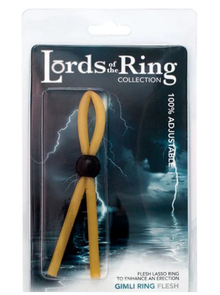 Lords Of The Ring Gimli Cock Ring Clear