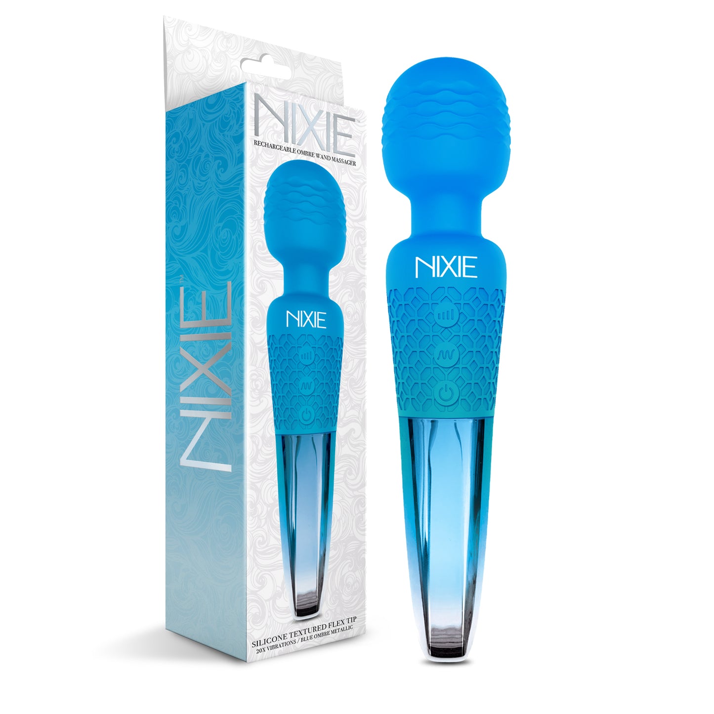 Nixie Wand Massager Ombre Metallic