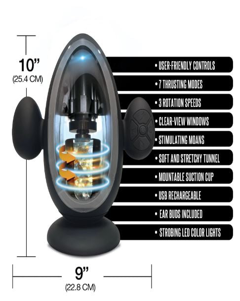 Mstr B8 Automatic Male Masturbator Blast Off
