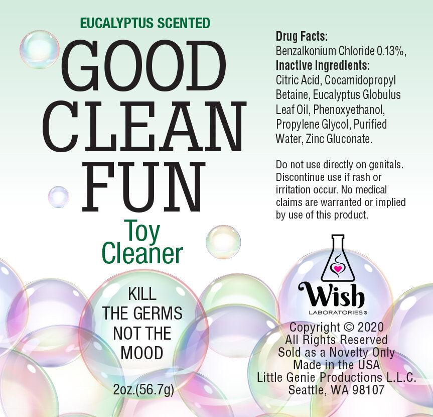 Good Clean Fun 2 Oz Cleaner