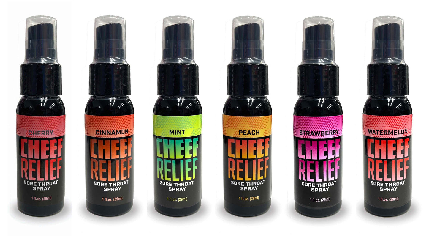 Cheef Relief Display 36 Pcs