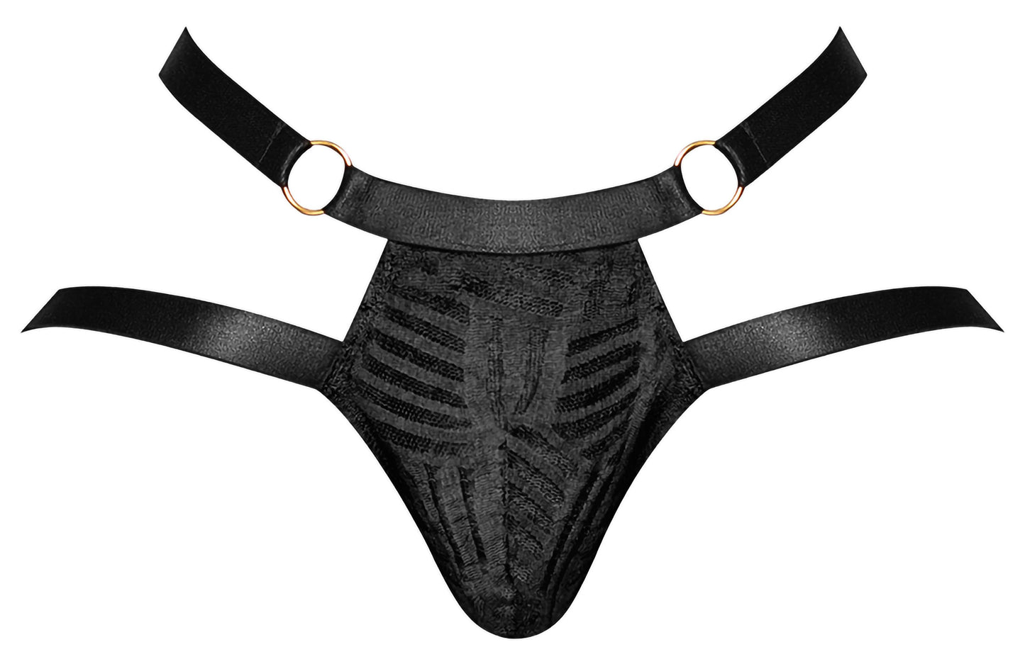 Rude Awakening Ring Jock Black