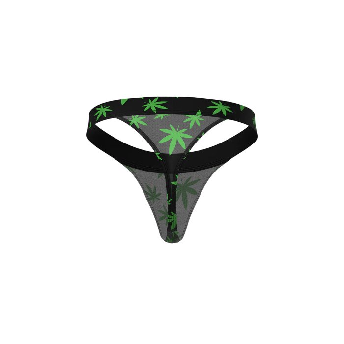 Hazy Dayz Micro Thong Potleaf