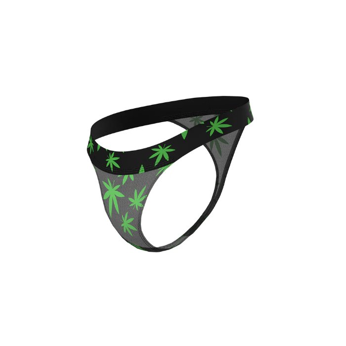 Hazy Dayz Micro Thong Potleaf