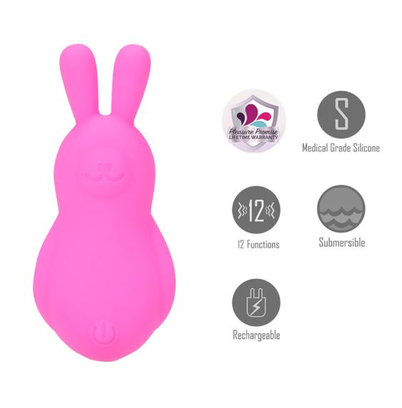 Bri Vibrating Bunny Pink