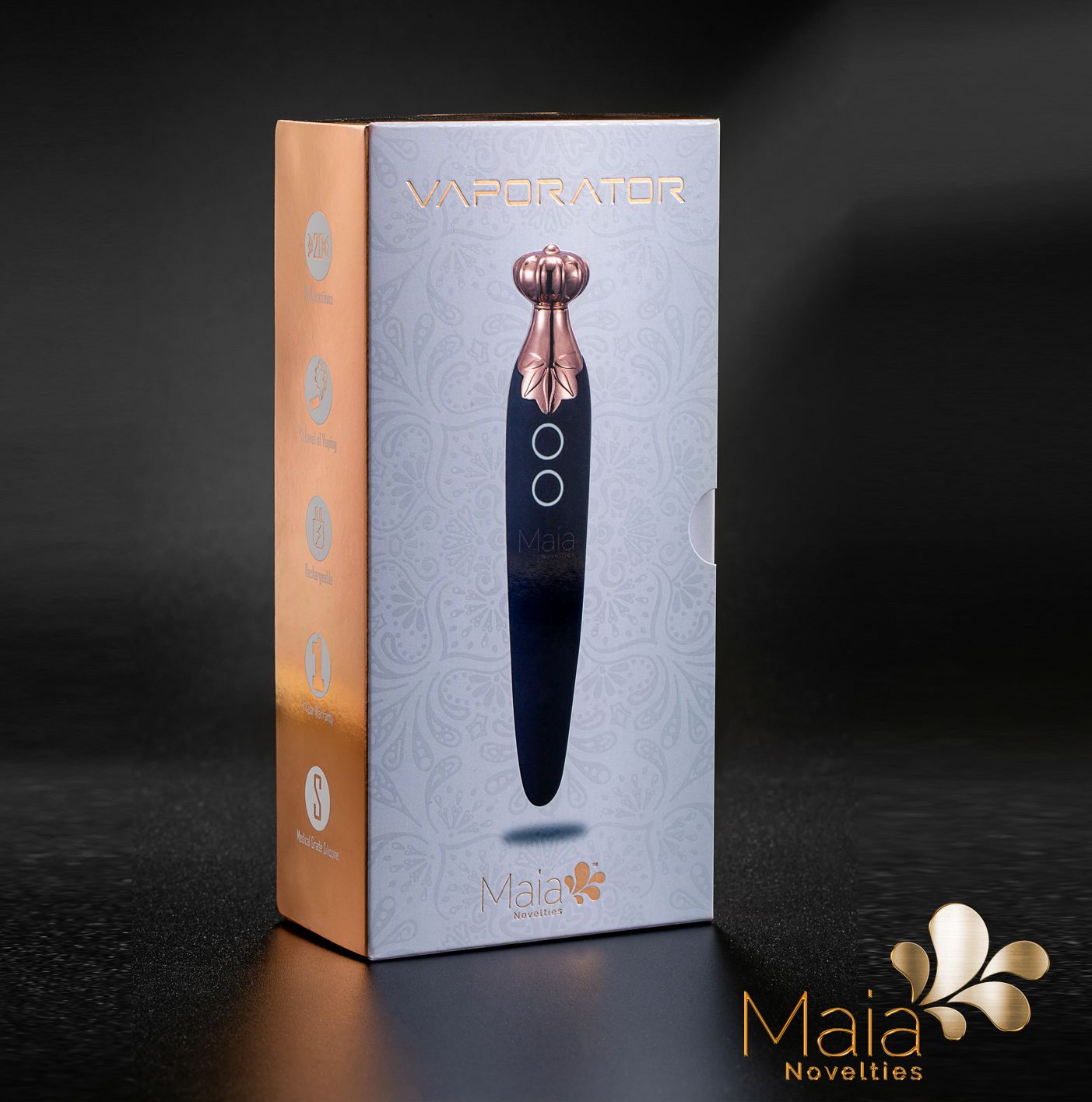 Vaporator Vibrating Silicone Rechargeable Vape