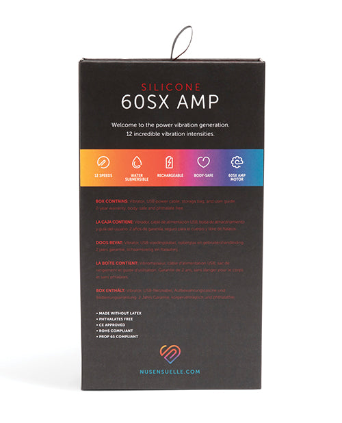 Sensuelle 60sx Amp Silicone Bullet