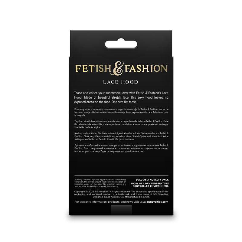 Fetish & Fantasy Lace Hood