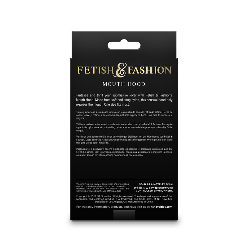 Fetish & Fantasy Mouth Hood