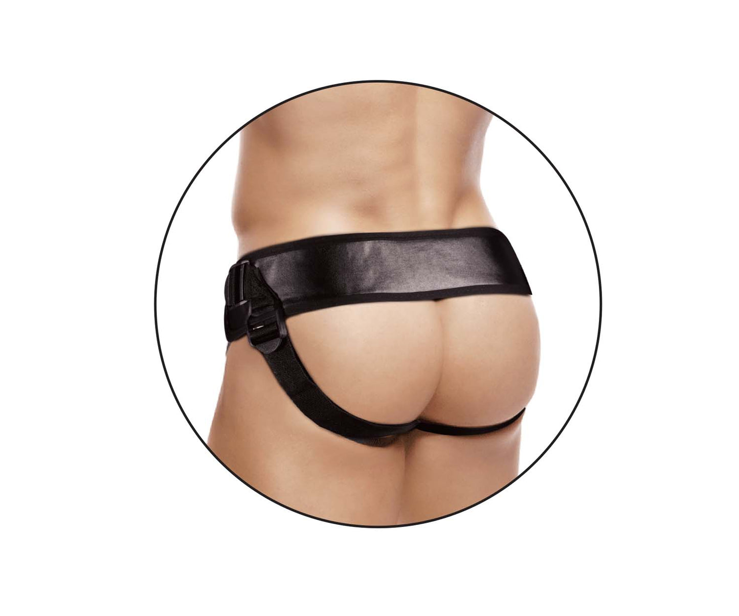 Erection Assistant Hollow Strap-on White