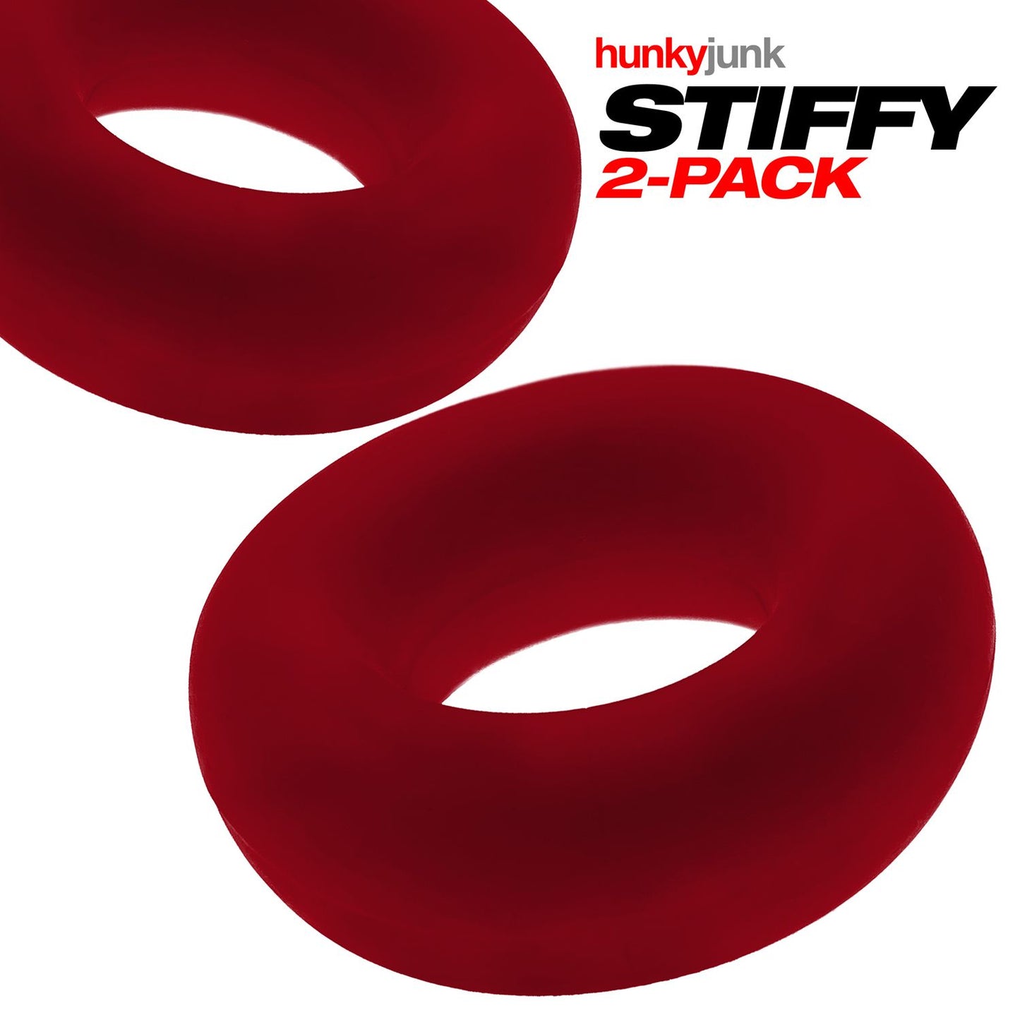 Stiffy 2-pack C-rings Ice