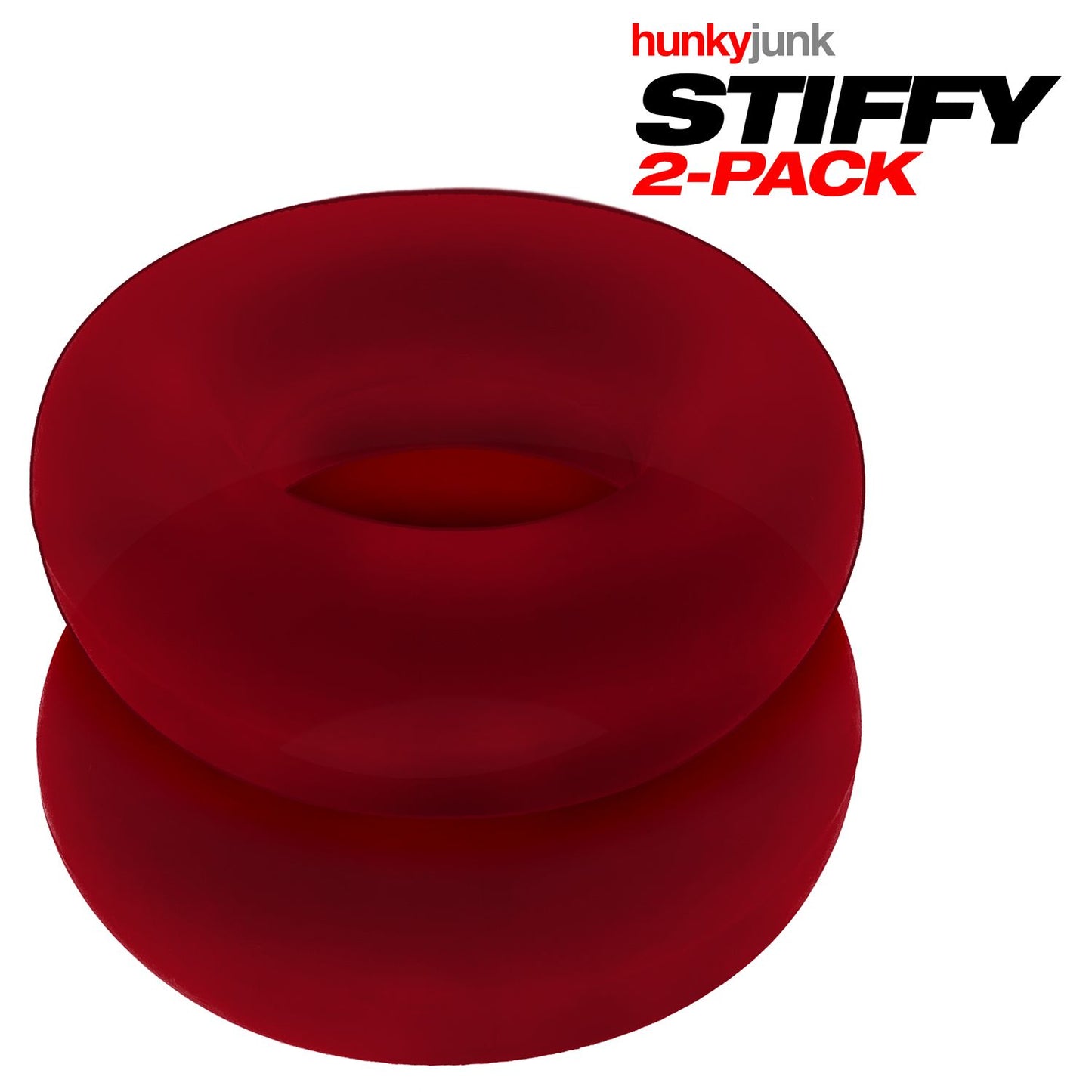 Stiffy 2-pack C-rings Ice