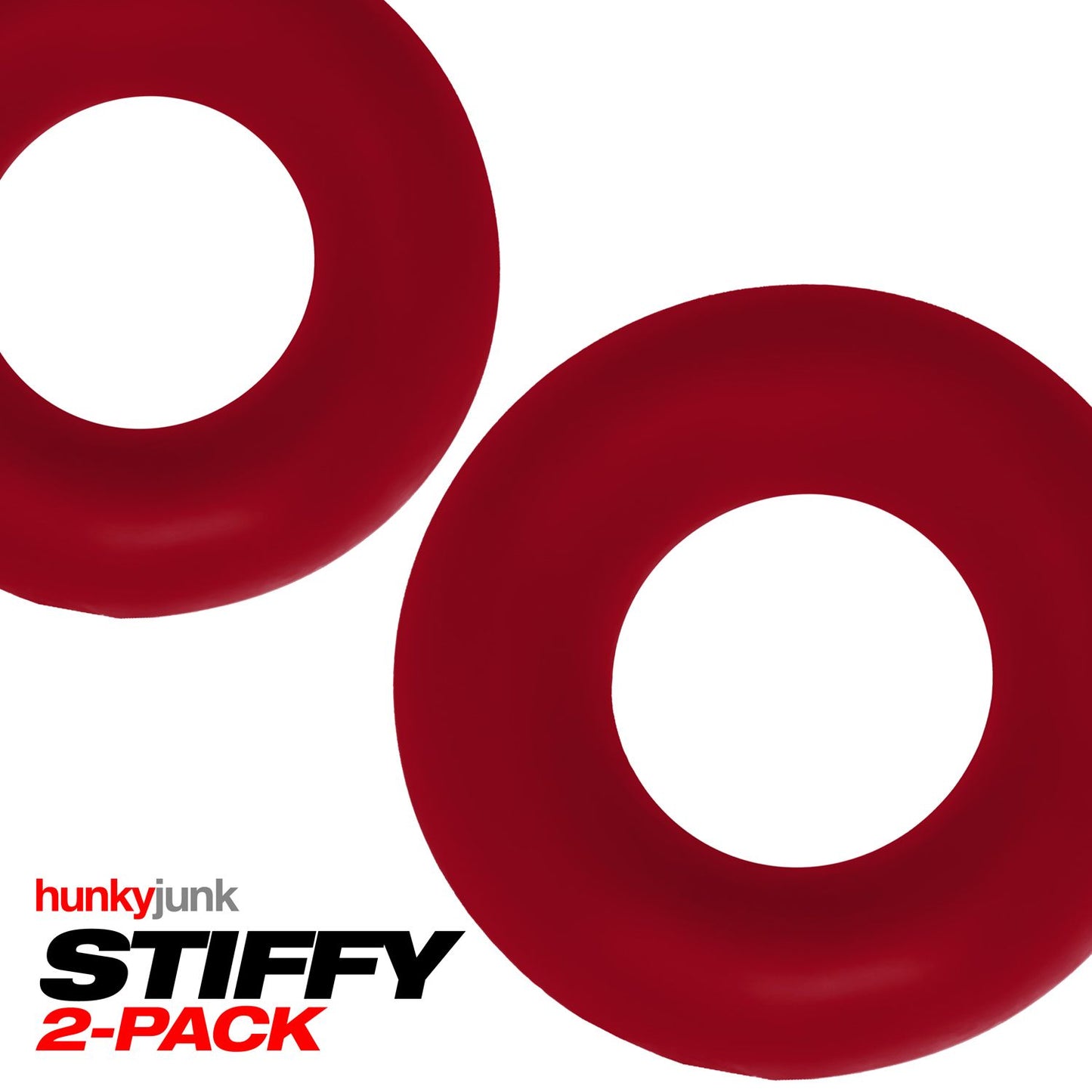 Stiffy 2-pack C-rings Ice