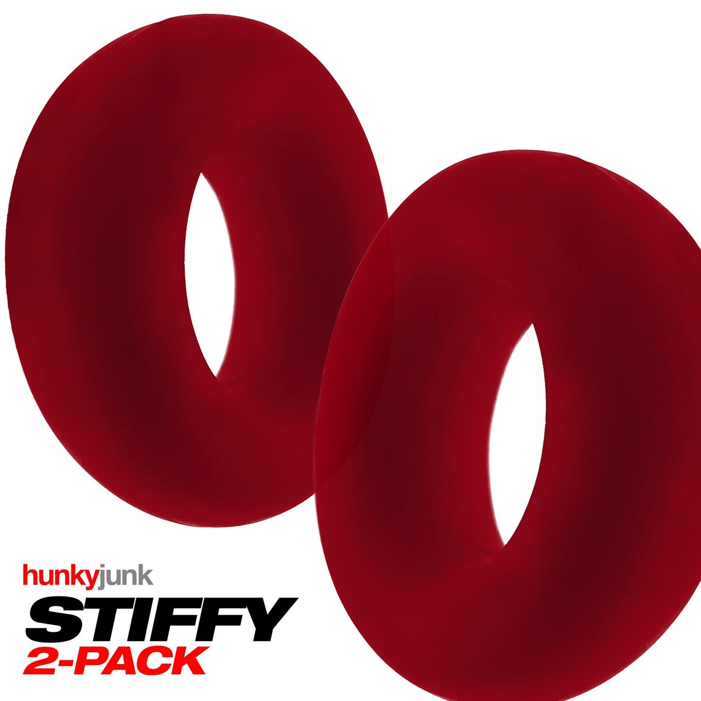 Stiffy 2-pack C-rings Ice