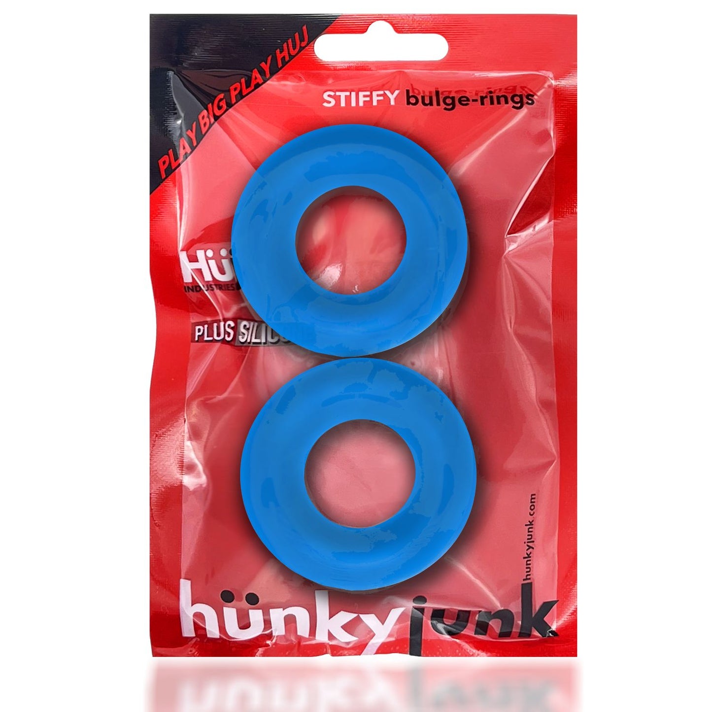 Stiffy 2-pack C-rings Ice