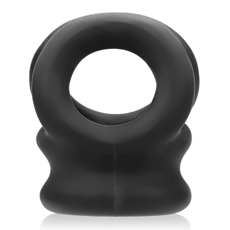Tri Squeeze Cocksling Ball Stretcher Oxballs Silicone Tpr Blend Ice