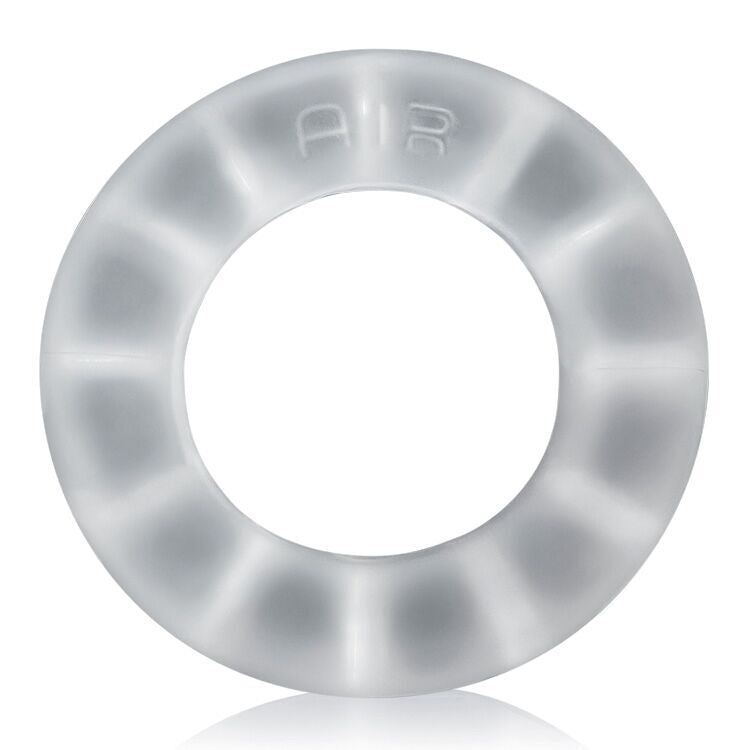Air Airflow Cockring Oxballs Silicone/tpr Blend Ice