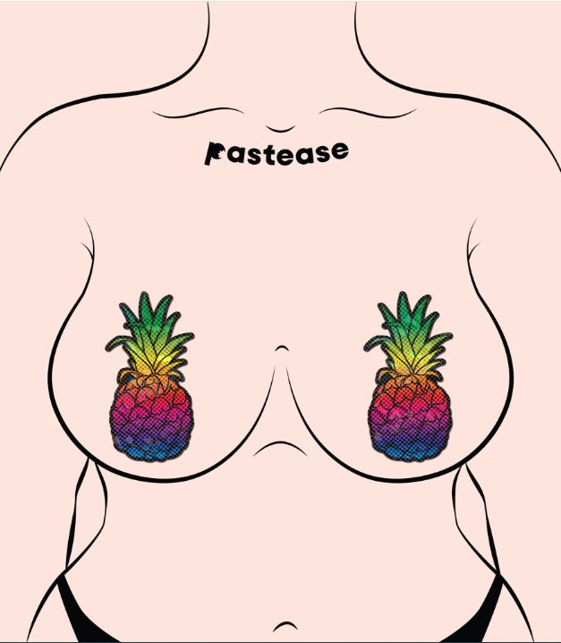 Sparkling Rainbow Pineapple